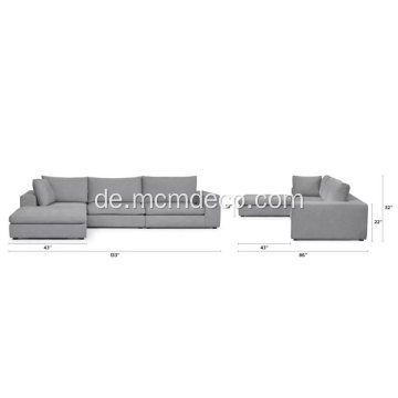 Modulares linkes Schnittsofa Gaba Gull Gary